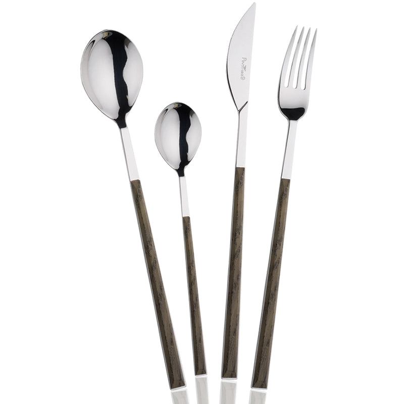 Pintinox Sushi Queen Servizio Posate In Acciaio Inox Set 24 Pz
