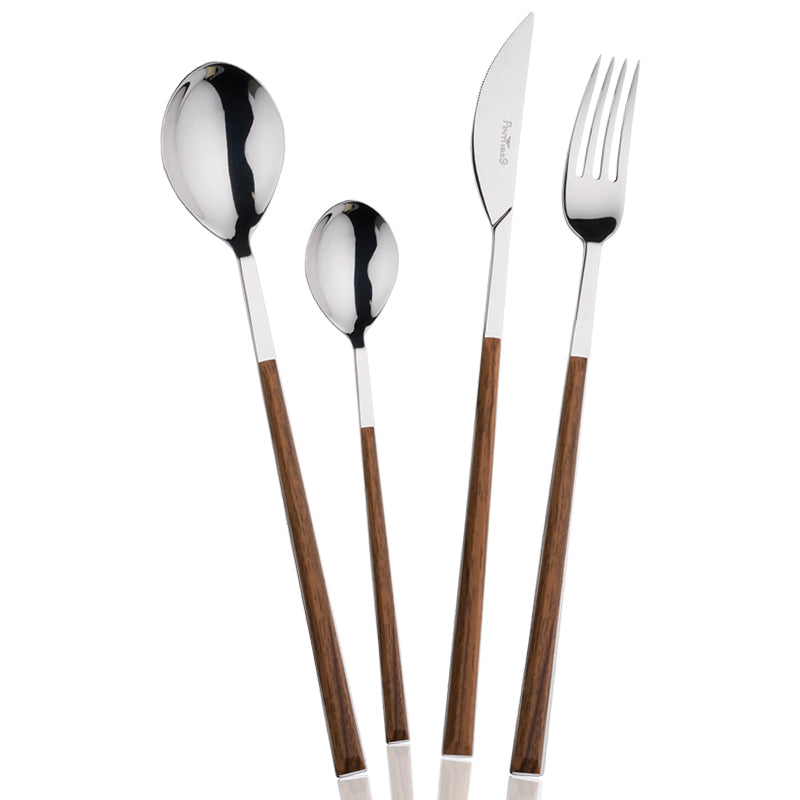 Pintinox Sushi Queen Servizio Posate In Acciaio Inox Set 24 Pz