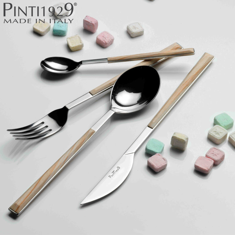 Pintinox Sushi Queen Servizio Posate In Acciaio Inox Set 24 Pz