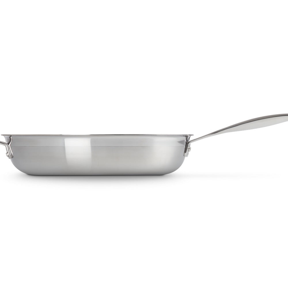 Le Creuset Acciaio Inox Padella Bassa Antiaderente In Acciaio Inox