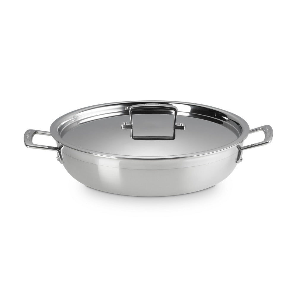 Le Creuset Tegame Basso Antiaderente In Acciaio Inox