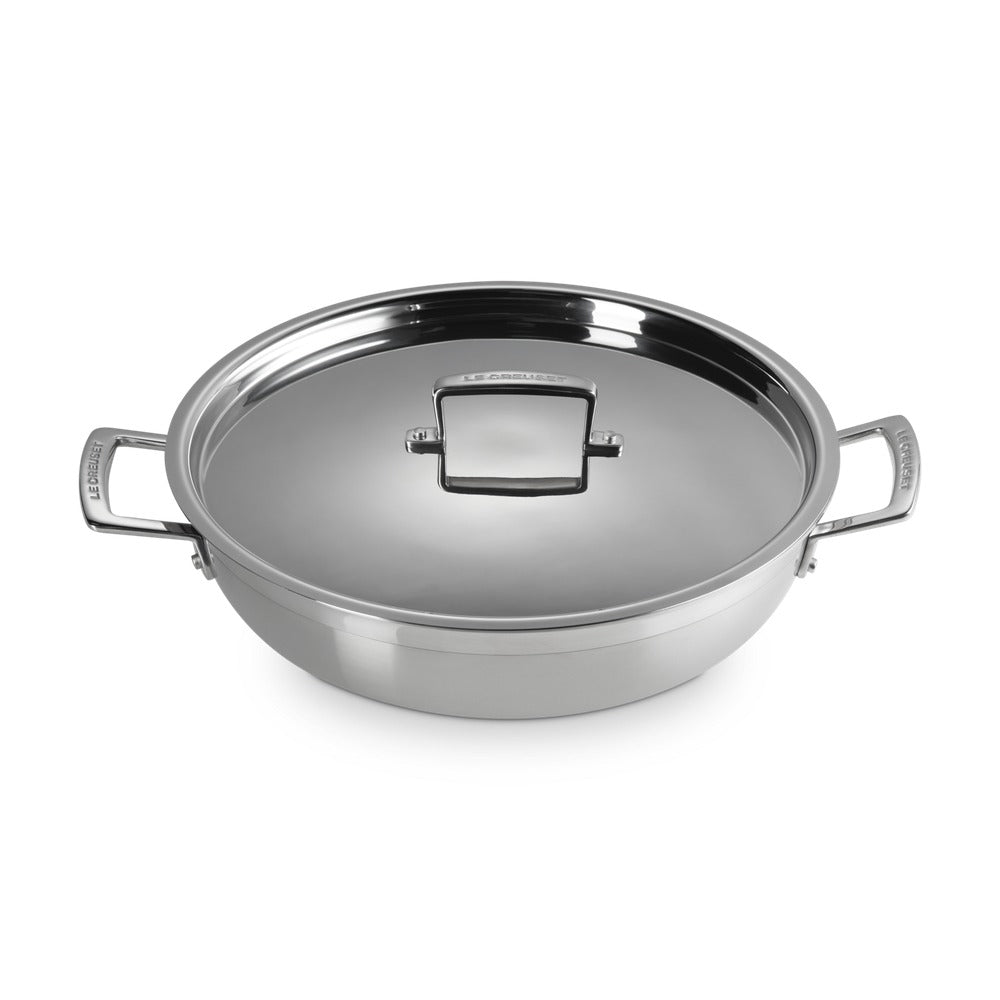Le Creuset Tegame Basso Antiaderente In Acciaio Inox