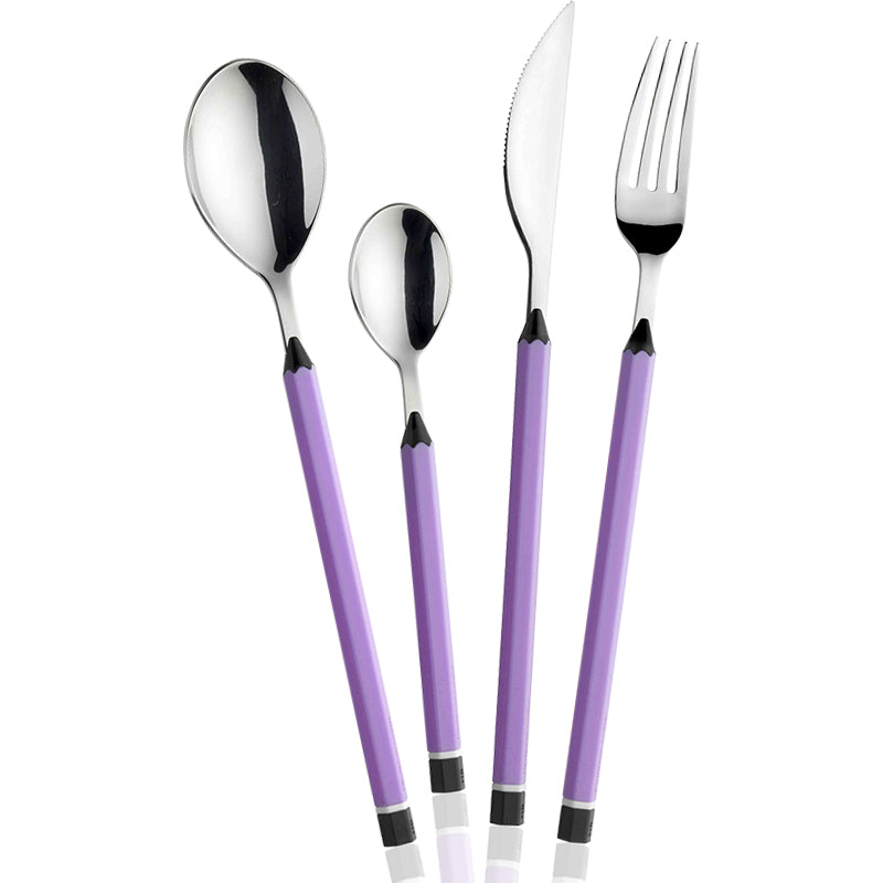Pintinox Matite Servizio Posate In Acciaio Inox Set 24 Pz