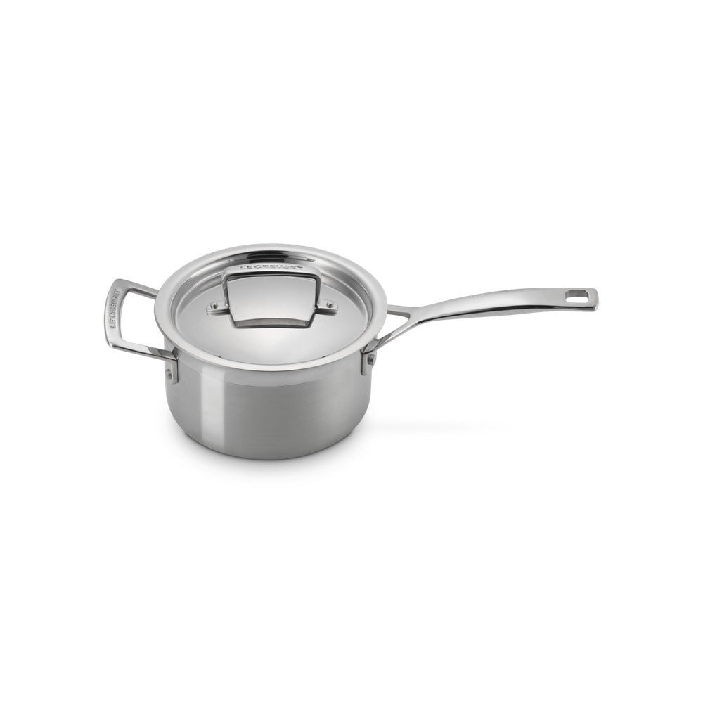 Le Creuset Acciaio Inox Casseruola Con Manico Lungo e Maniglia In Acciaio Inox