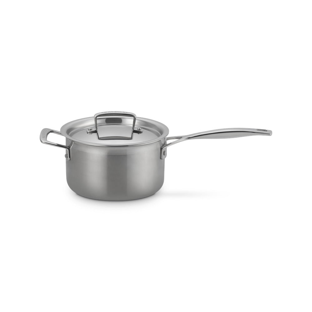 Le Creuset Acciaio Inox Casseruola Con Manico Lungo e Maniglia In Acciaio Inox