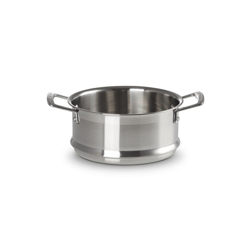 20 cm - Le Creuset Cestello Cottura A Vapore Con Manici In Acciaio Inox
