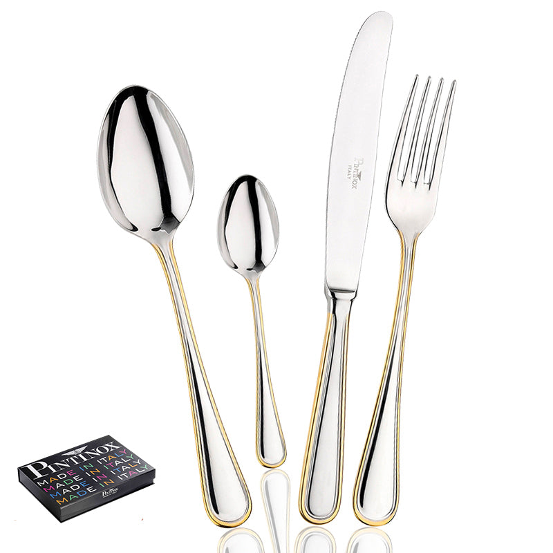 Pintinox Sirio Servizio Posate In Acciaio Inox Set 24 Pz
