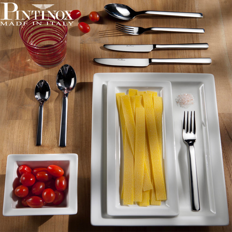 Pintinox Millenium Servizio Posate In Acciaio Inox Set 24 Pz