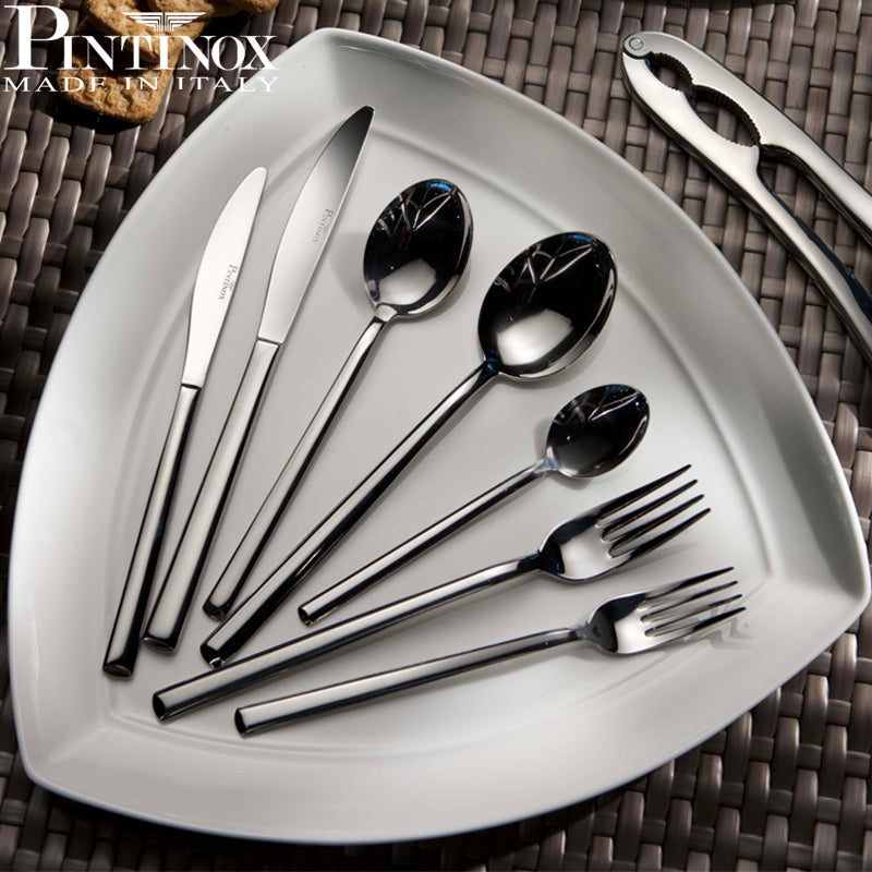 Pintinox Synthesis Servizio Posate In Acciaio Inox Set 24 Pz