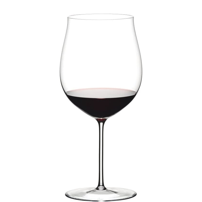 105 Cl Riedel Sommeliers Calice Vino Rosso Burgundy In Vetro Set 2 Pezzi
