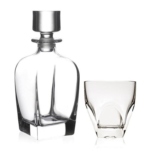Rcr Diamante Set Whisky In Vetro Set 7 Pezzi