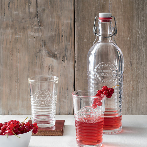 1 2 Litri Bormioli Rocco Officina 1825 Bottiglia In Vetro Set 6 Pezzi