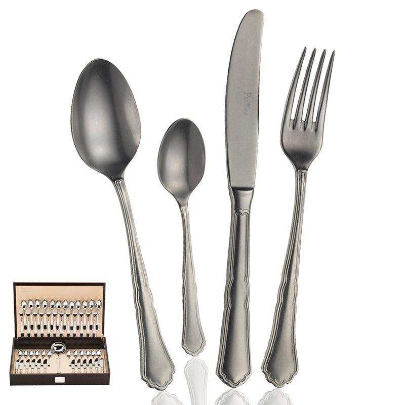 Pintinox Settecento Servizio Posate In Acciaio Inox Set 49 Pz