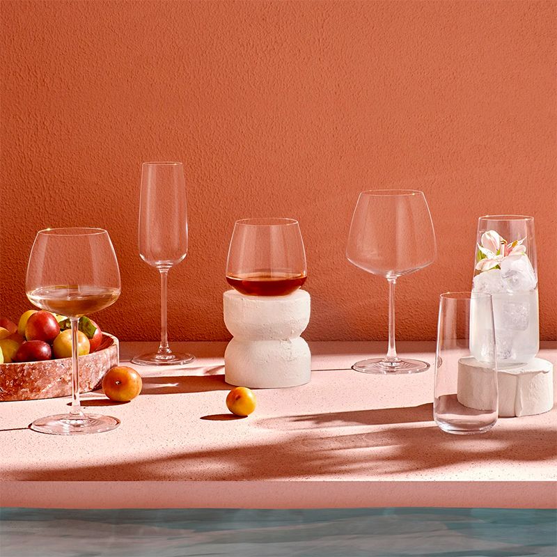42 5 Cl Nude Mirage Calice Vino Bianco In Vetro Set 6 Pezzi