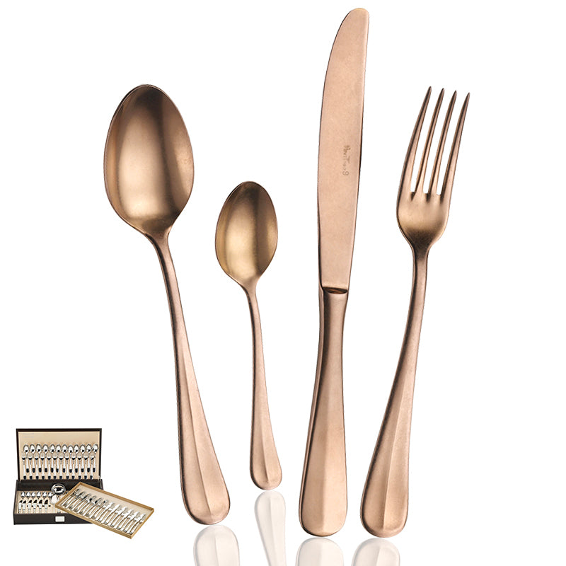 Pintinox Baguette Servizio Posate In Acciaio Inox Set 75 Pz