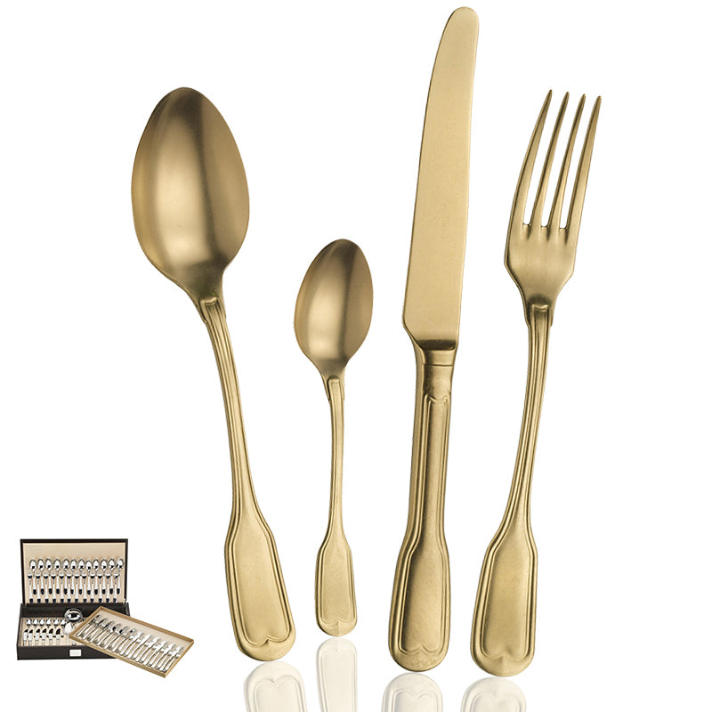 Pintinox Vittoriale Servizio Posate In Acciaio Inox Set 75 Pz