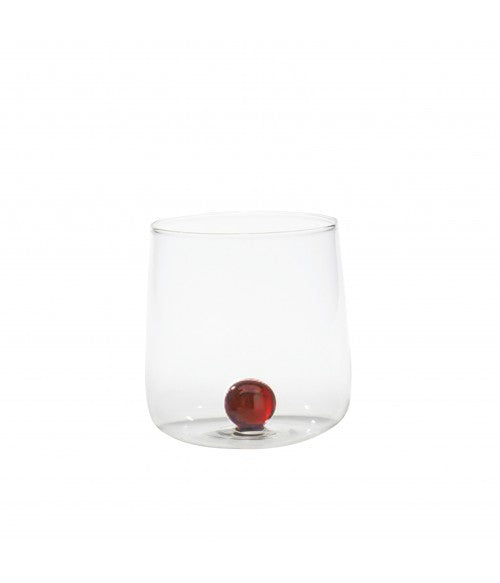 44 Cl Zafferano Bilia Bicchiere Acqua Bilia Colorata In Vetro Borosilicato Set 6 Pezzi