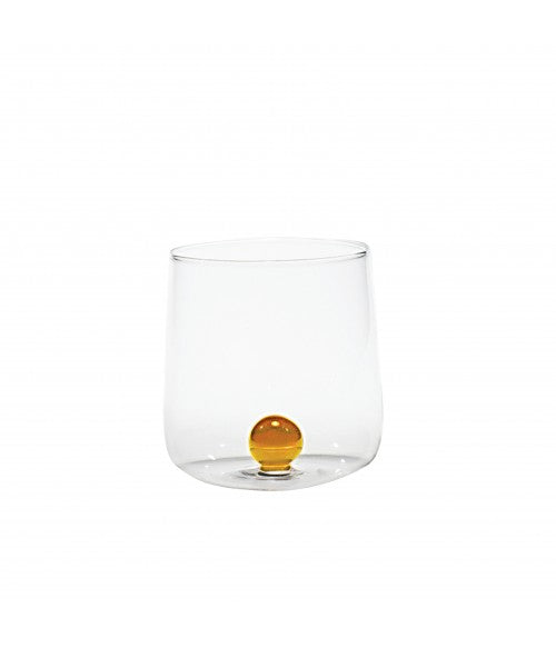 44 Cl Zafferano Bilia Bicchiere Acqua Bilia Colorata In Vetro Borosilicato Set 6 Pezzi