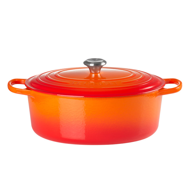 27 Cm Le Creuset Cocotte Evolution Casseruola Ovale In Ghisa