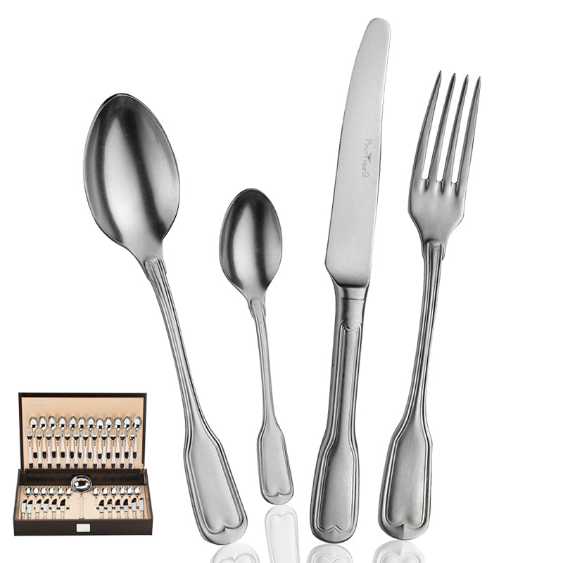 Pintinox Vittoriale Servizio Posate In Acciaio Inox Set 49 Pz
