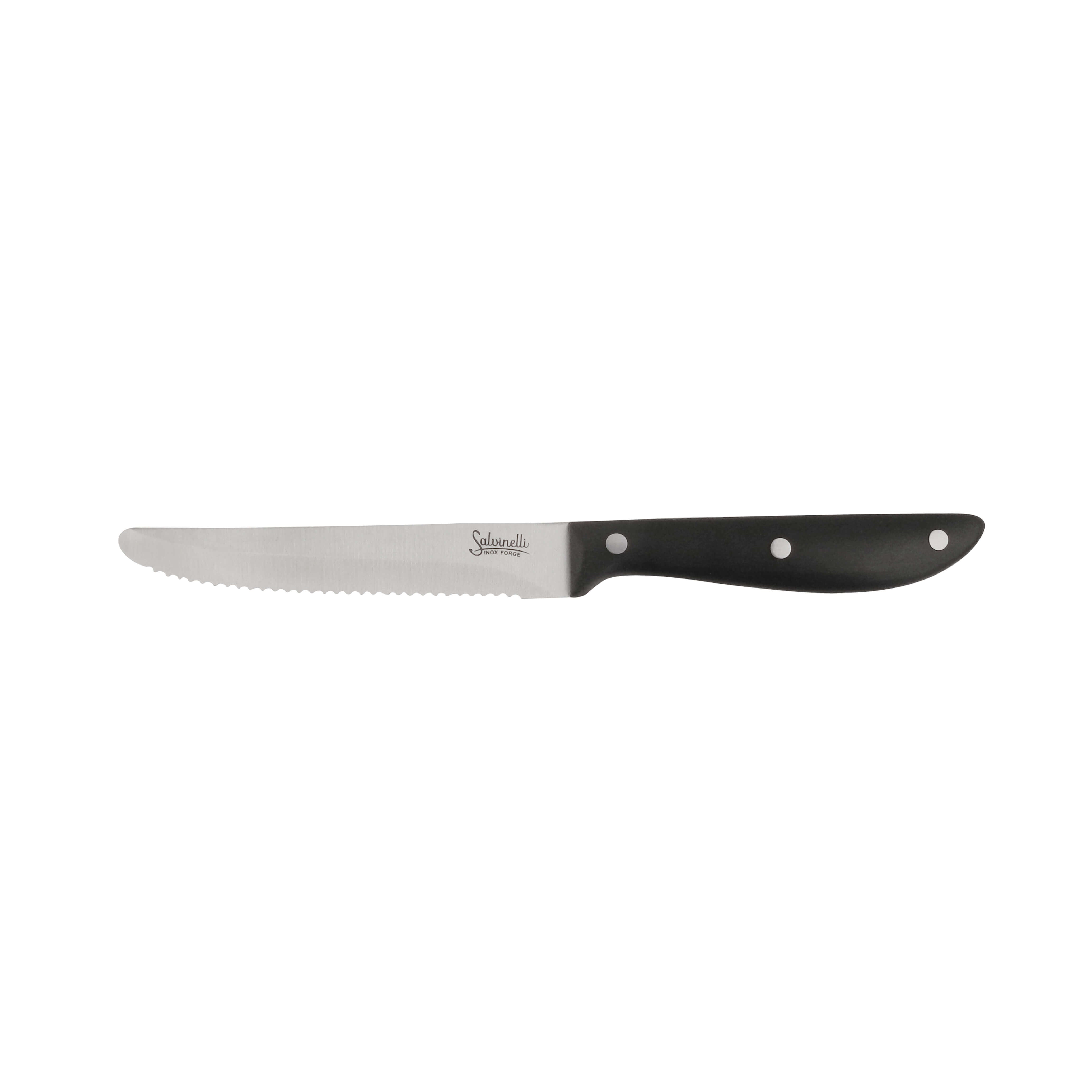 Salvinelli Bistrot Coltello Tavola In Acciaio Inox Forgiato Set 6 Pz