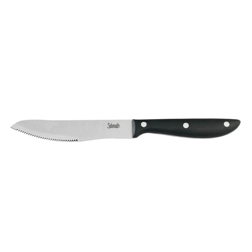 Salvinelli Bistrot Coltello Pizza In Acciaio Inox Forgiato Set 6 Pz
