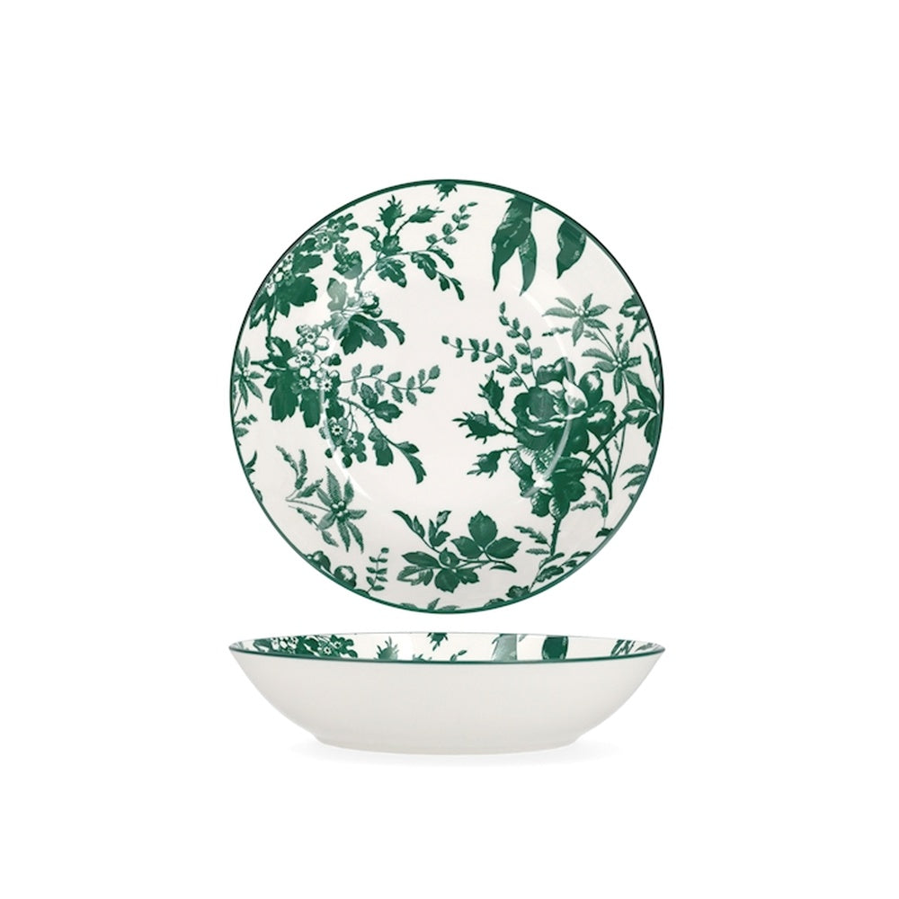 20 cm - H&H Margaret Piatto Fondo In Porcellana - Set 6 Pz
