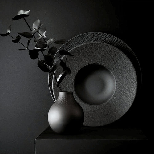 Villeroy And Boch Manufacture Rock Servizio Piatti In Porcellana Set 18 Pz