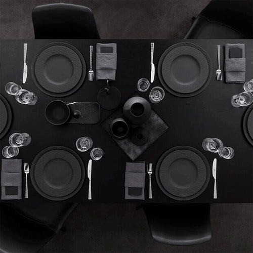 Villeroy And Boch Manufacture Rock Servizio Piatti In Porcellana Set 12 Pz