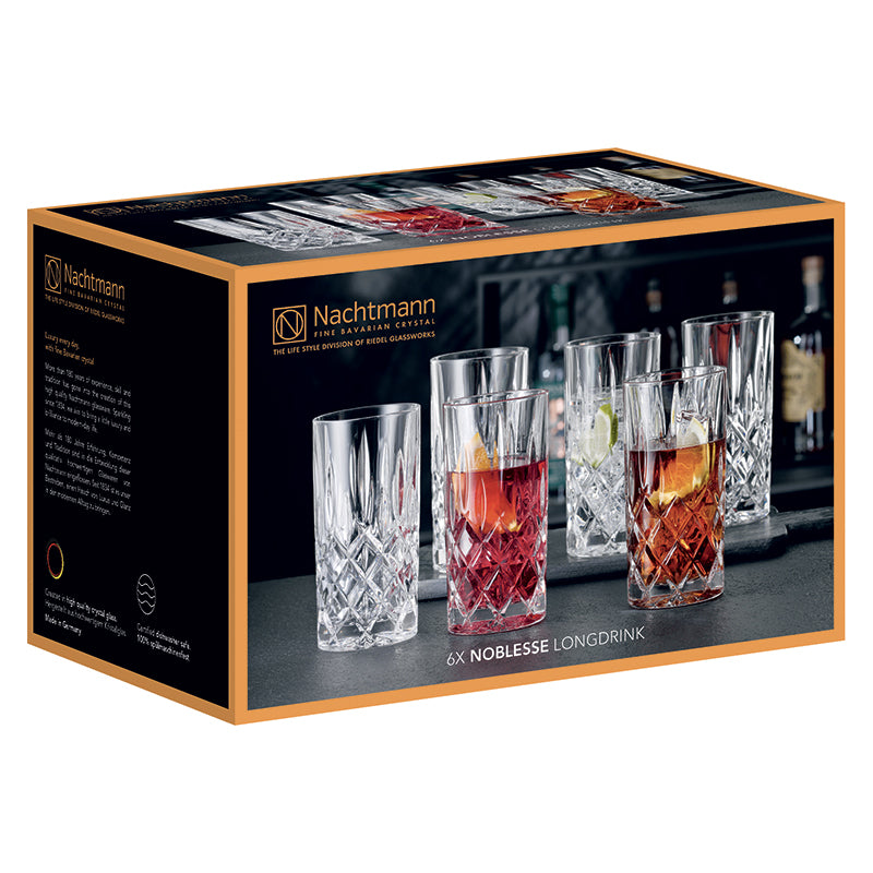 37 5 Cl Nachtmann Noblesse Bicchiere Cocktail In Vetro Set 4 Pezzi
