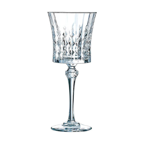 27 Cl Cristal D Arques Lady Diamond Calice Acqua In Vetro Set 6 Pezzi