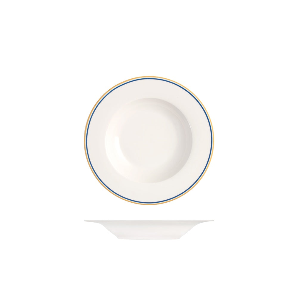H&H Balmoral Servizio Piatti In New Bone China - Set 18 Pz