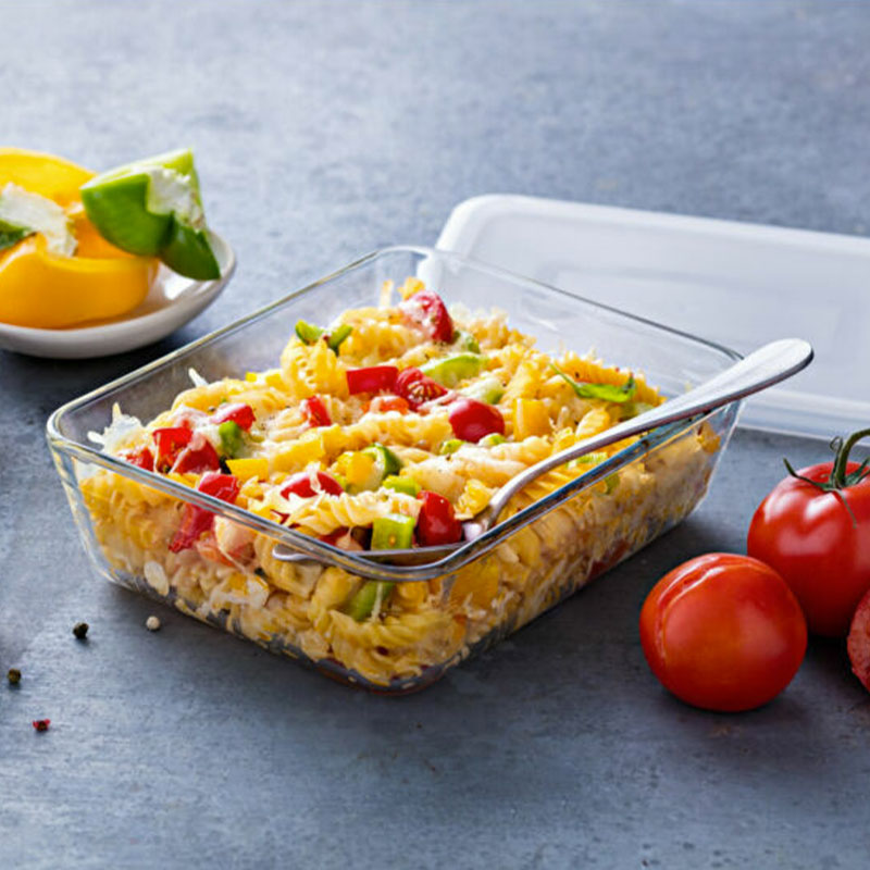 Pyrex Cook And Freeze Set Contenitori Per Alimenti In Vetro Borosilicato Set 3 Pz