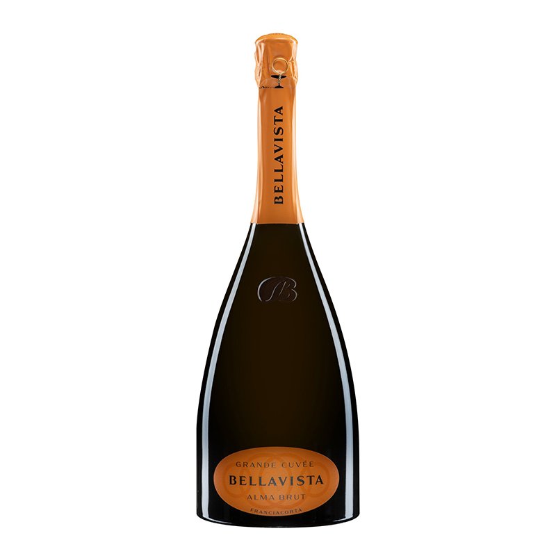 Grande Cuvee Alma Brut Franciacorta Docg Cantina Bellavista Set 2 Calici Rastal Franciacorta 42 Cl