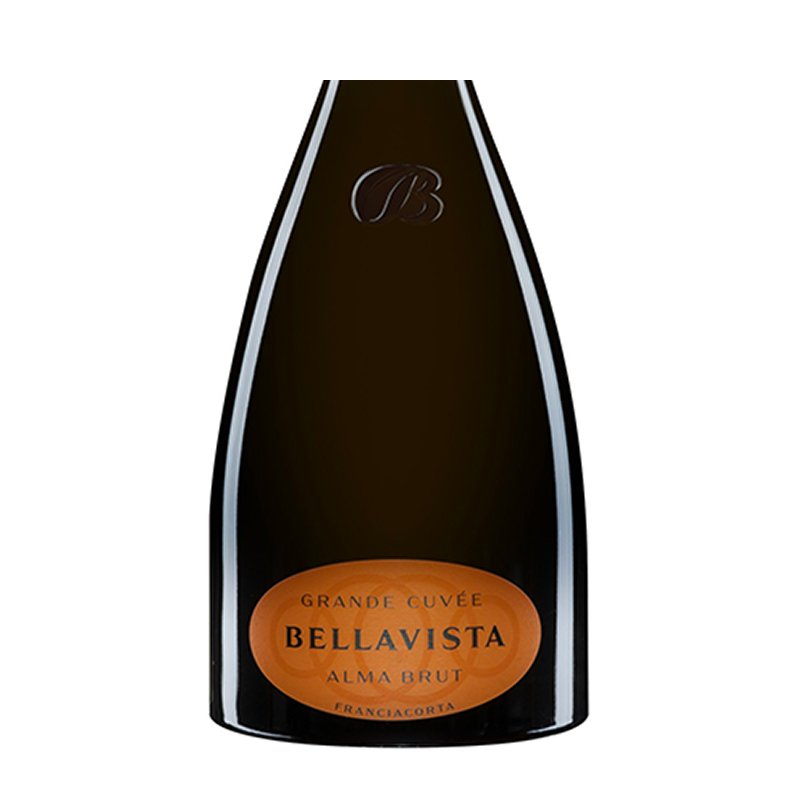 Grande Cuvee Alma Brut Franciacorta Docg Cantina Bellavista Set 2 Calici Rastal Franciacorta 42 Cl