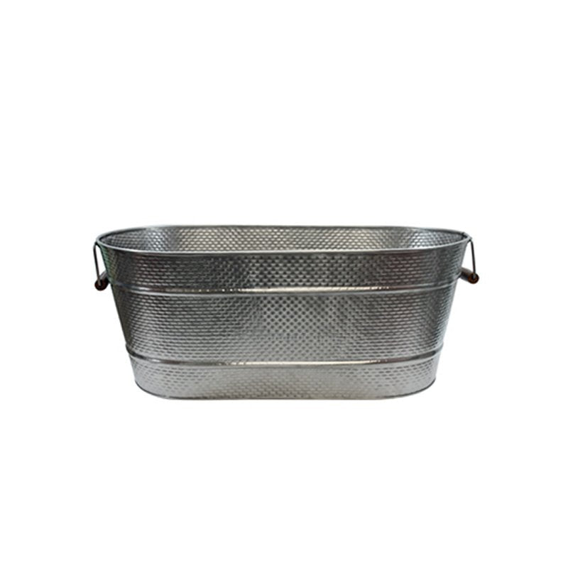 70X38 Cm Tablecraft Vasca Portabottiglie Ovale In Acciaio Inox