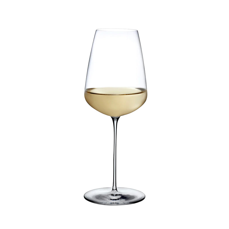 45 Cl Nude Steam Zero Calice Vino Bianco In Vetro Set 2 Pezzi