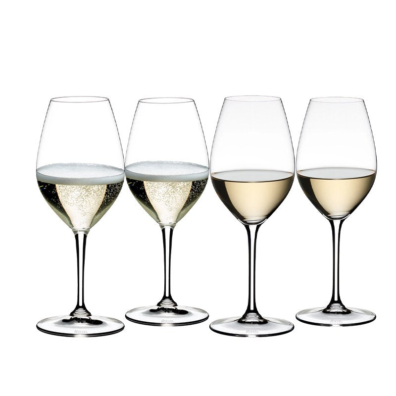44 Cl Riedel Wine Friendly Calice Multiuso In Vetro Set 4 Pezzi