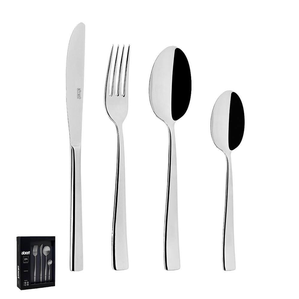 Azzurra Cutlery Set Stainless Steel 18/C Set 24 Pcs