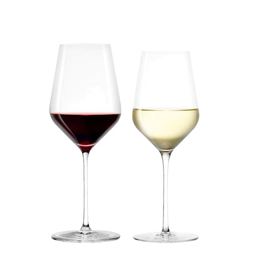 Starlight Set Calici Vino Rosso & Bianco In Vetro - Set 12 Pz