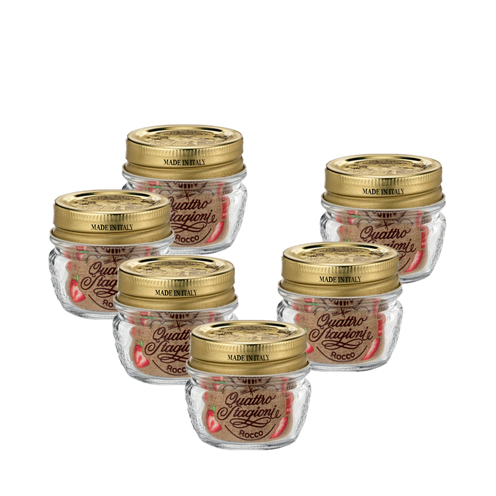4 cl - Quattro Stagioni Vasetto Anfora Mini - Set 6 Pz