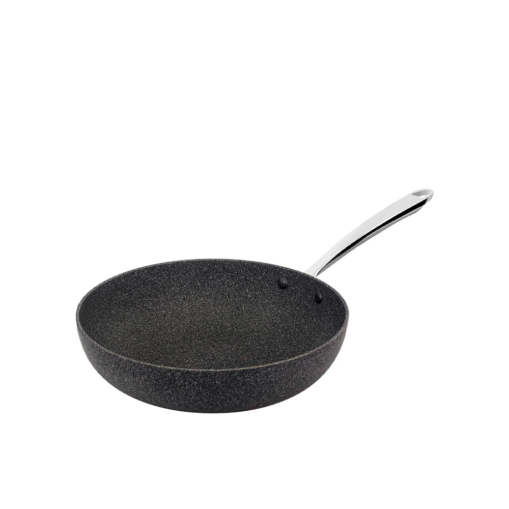 Agnelli Sharkskin 3mm Padella Alta Svasata Antiaderente Con Manico 1907 Inox