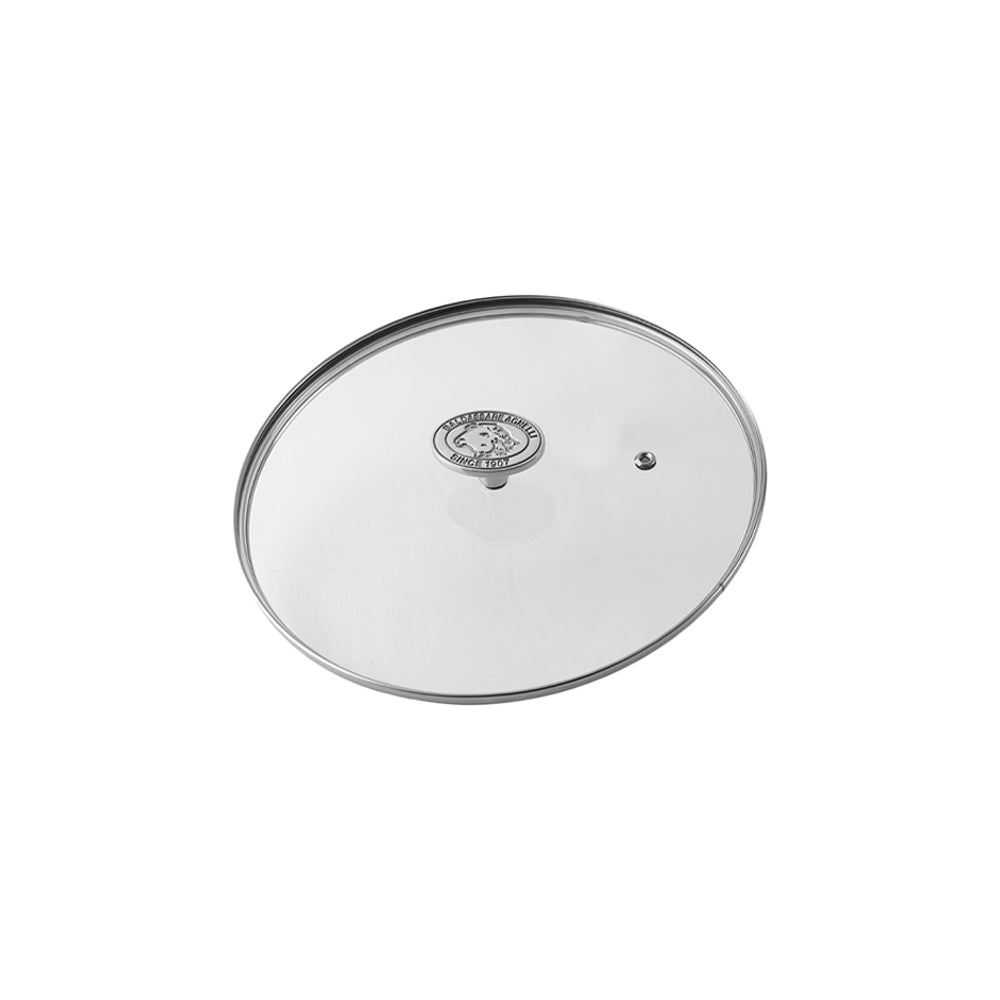 Agnelli 1907 5mm Coperchio In Vetro Con Pomolo In Acciaio