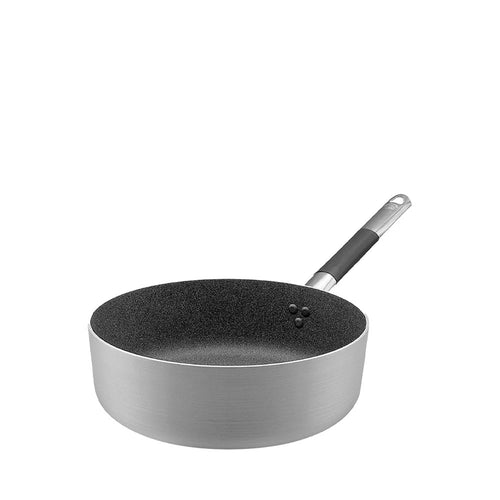 Agnelli SharkSkin Casseruola Bassa In Alluminio Antiaderente Con Manico In Acciaio Inox Cool