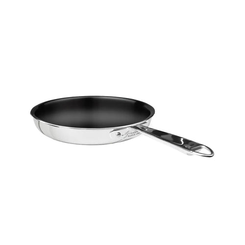 Agnelli Non-Stick Alu-Inox Padella Bassa Con Antiaderente Sharkskin In Alluminio Con Manico Inox