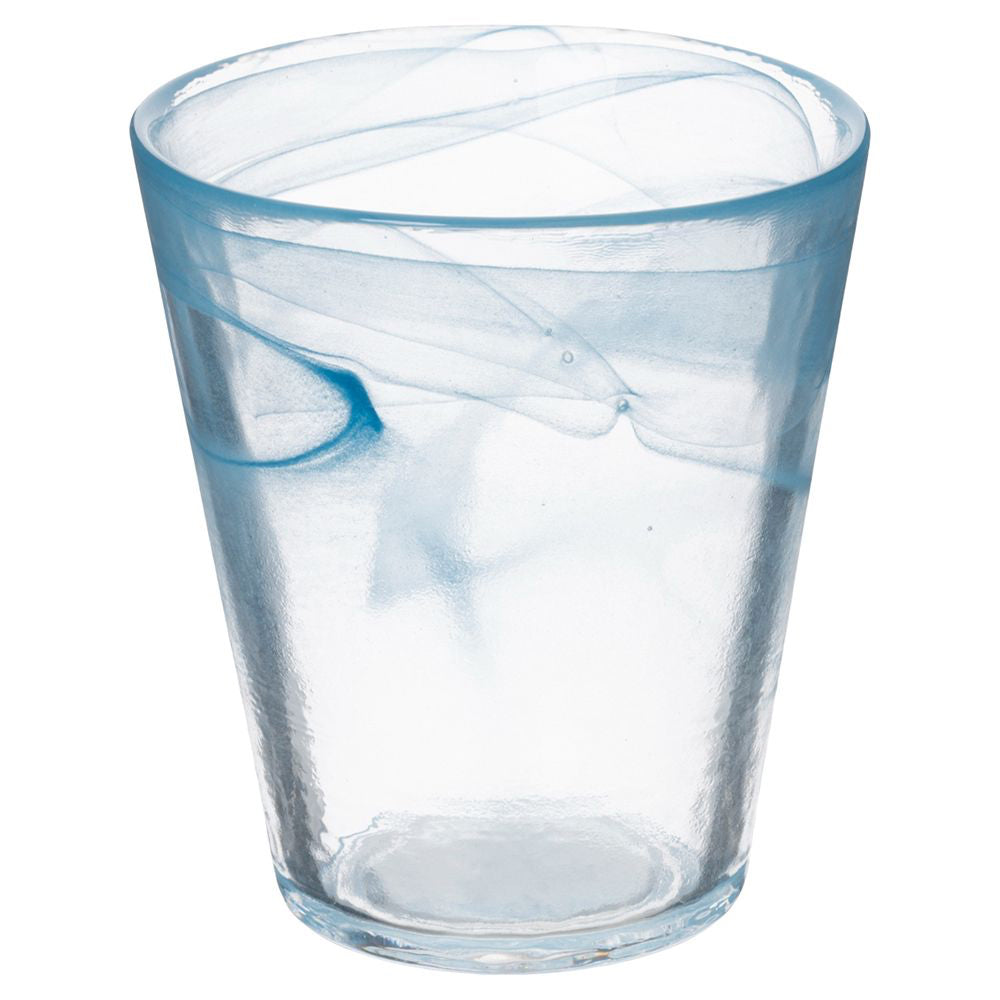 25 cl - Villa D'Este Alabastro Ocean Bicchiere Acqua Colorato In Vetro Set 6 Pz