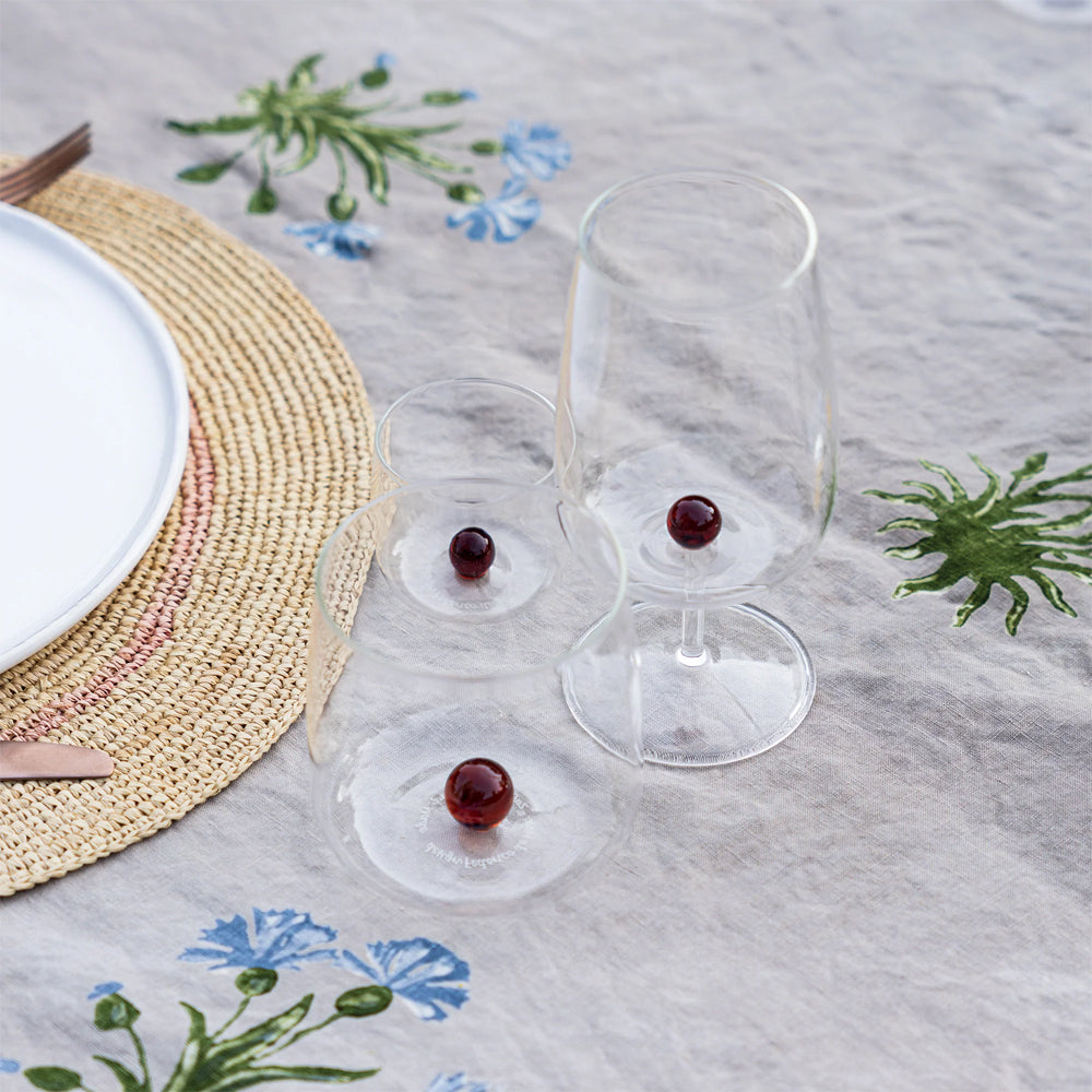 44 cl - Bilia Bicchiere Acqua Bilia Colorata in Vetro Borosilicato - Set 6 Pezzi