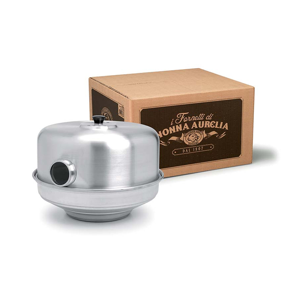 Agnelli Nonna Aurelia Fornetto Estense In Alluminio Spargifiamma e Tortiere Inclusi