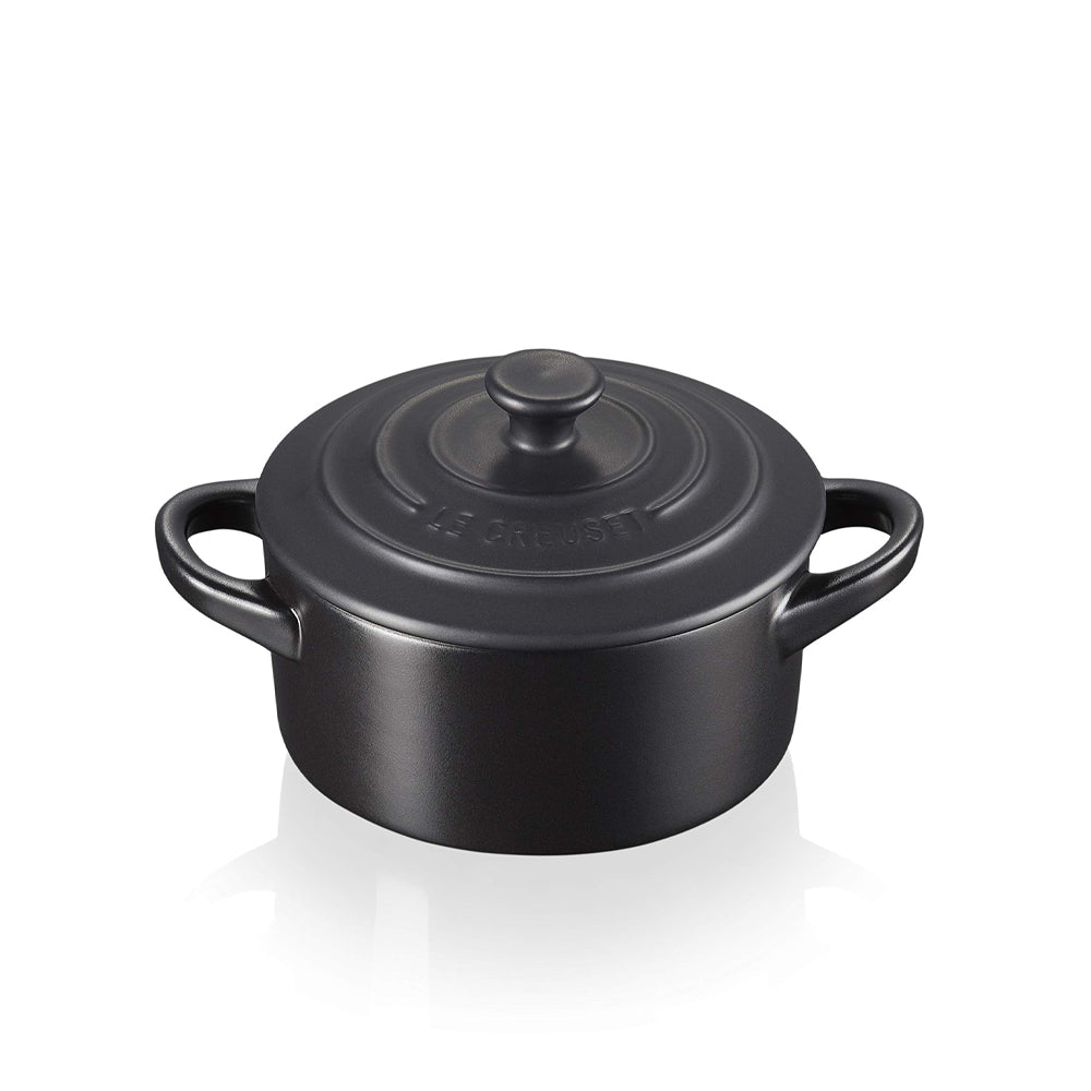 10 cm - Mini Cocotte Casserole Ronde En Grès Émaillé