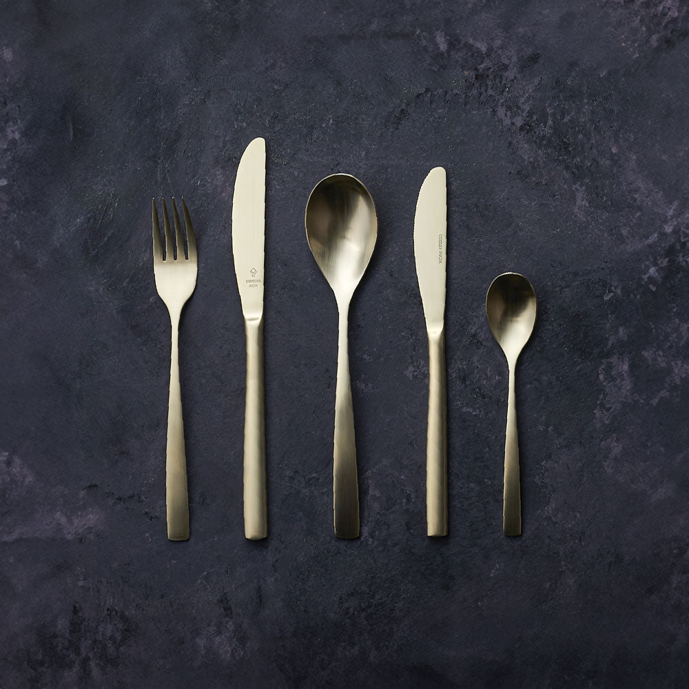 11 cm - Comas Barcelona Cucchiaino Moka In Acciaio Inox Set 12 Pz